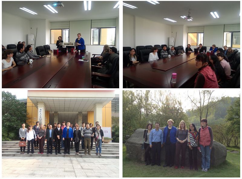 德国杜塞尔多夫市海涅研究所所长访问我校德语系