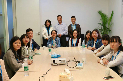 2014级日语专业学生Atos公司参观学习圆满结束